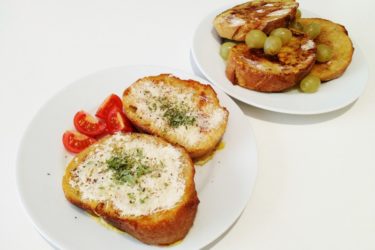 スイス版フレンチトースト「パン・ペルデュ」