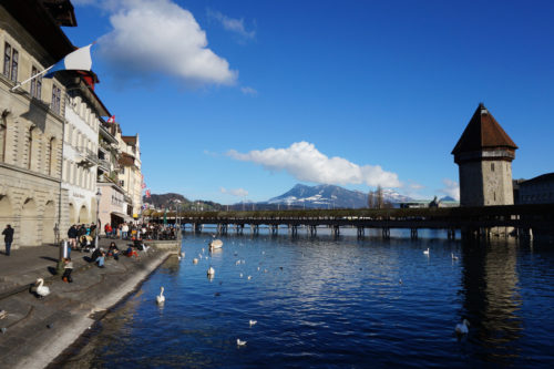 ルツェルンのカペル橋 ( Kapellbrücke, Luzern )